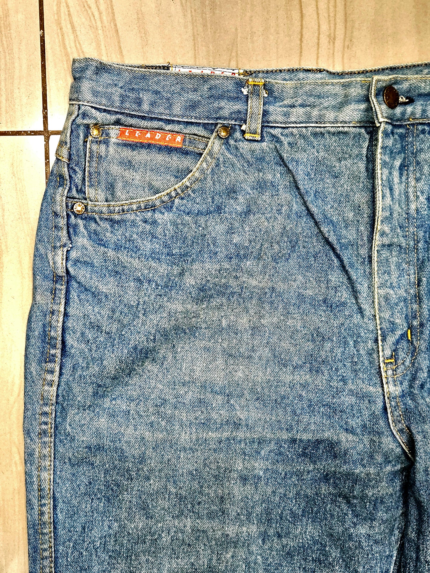 LEADER vintage relaxed fit jeans(MENS)