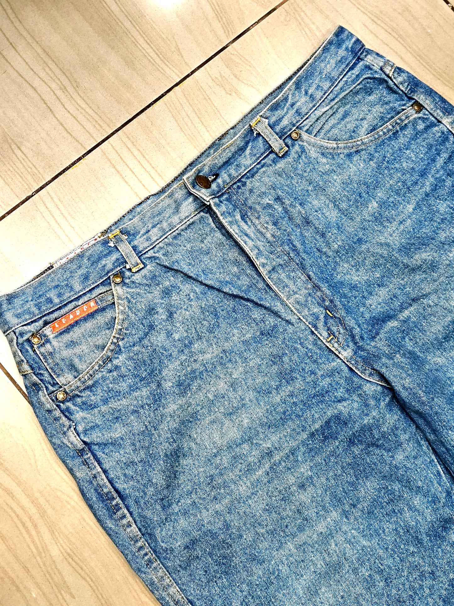 LEADER vintage relaxed fit jeans(MENS)