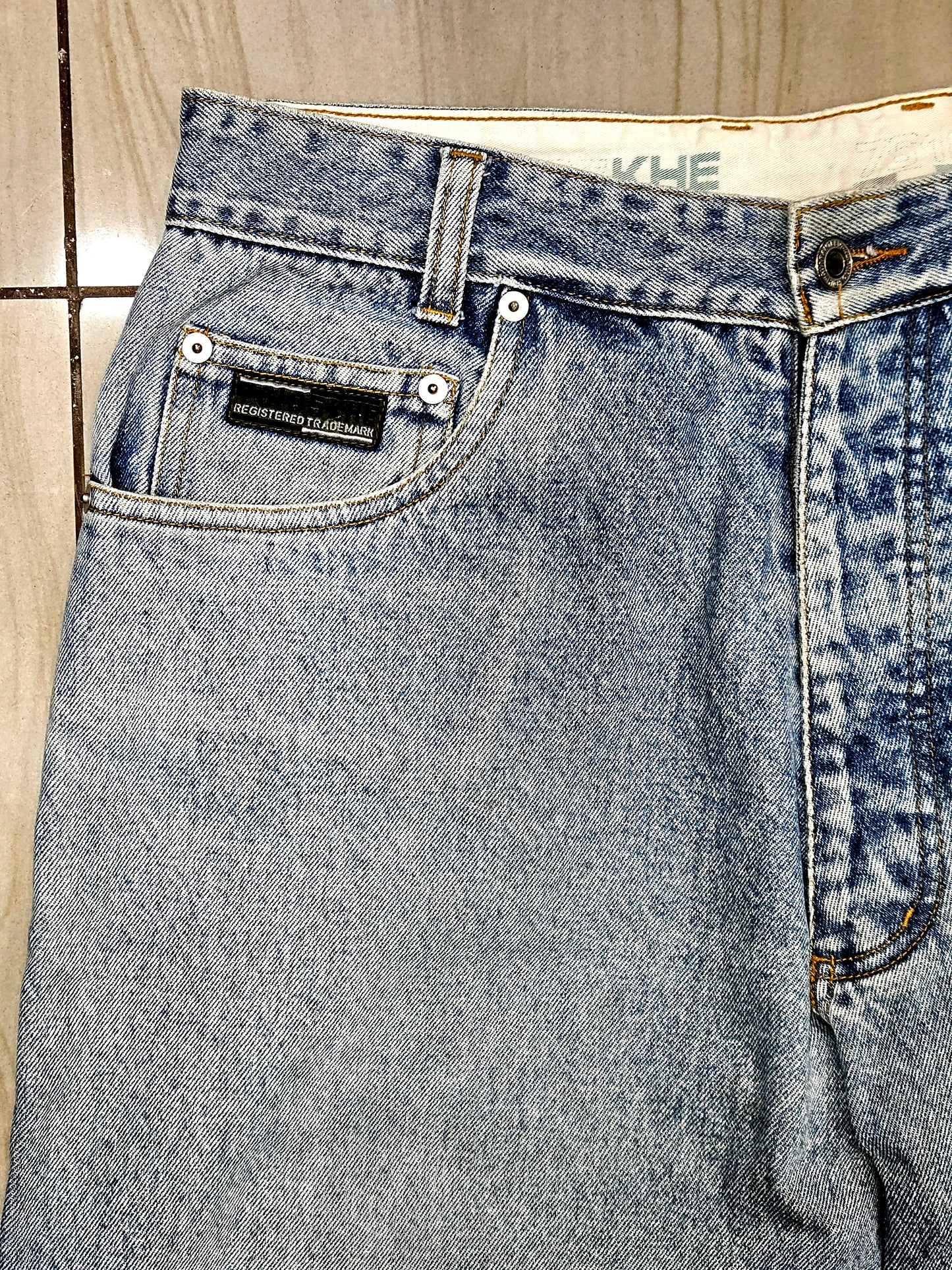 KHE CLOTHING(unbranded) straight fit jeans(MENS)