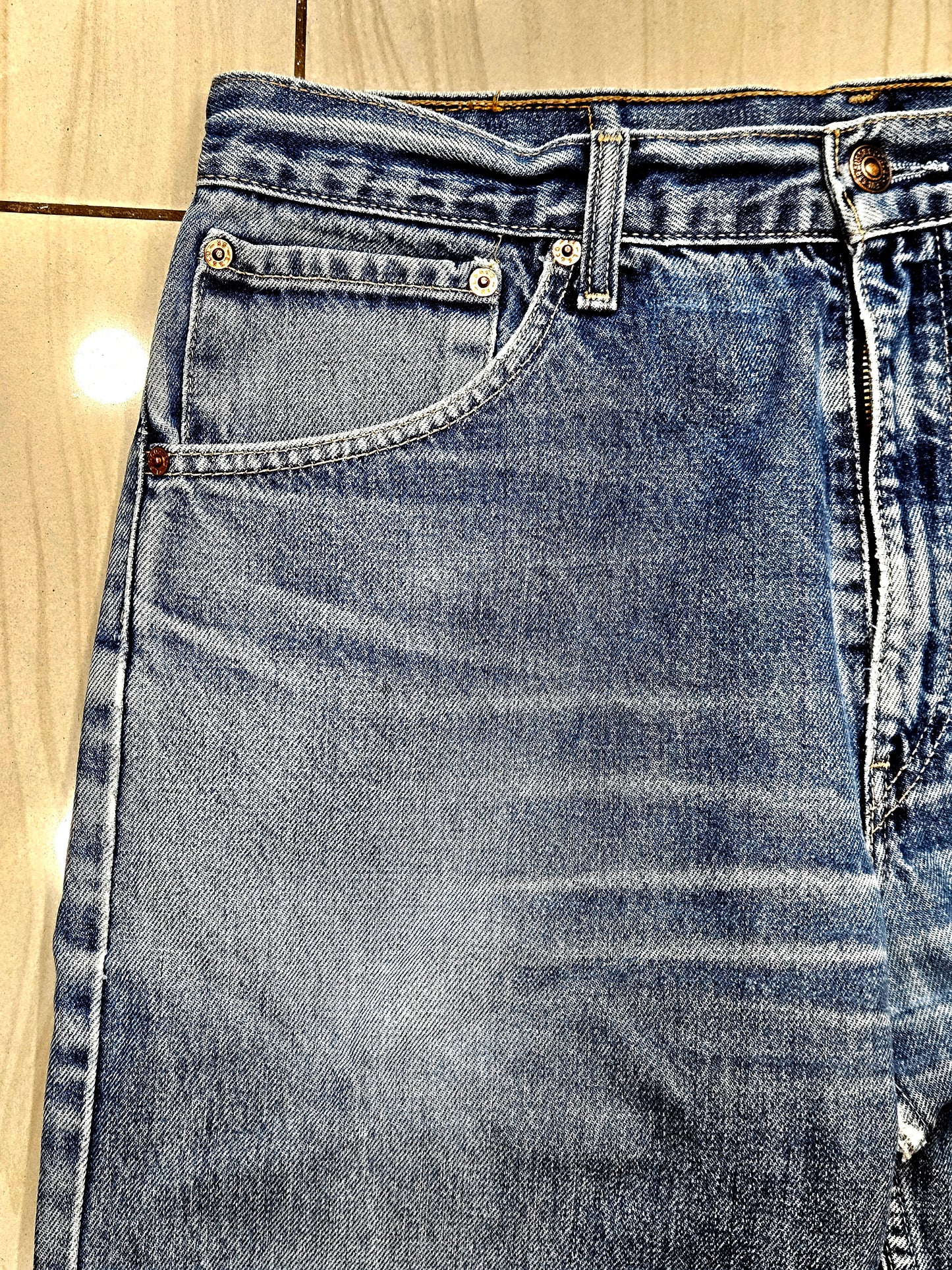 LEVI'S STRAUSS straight fit jeans(MENS)