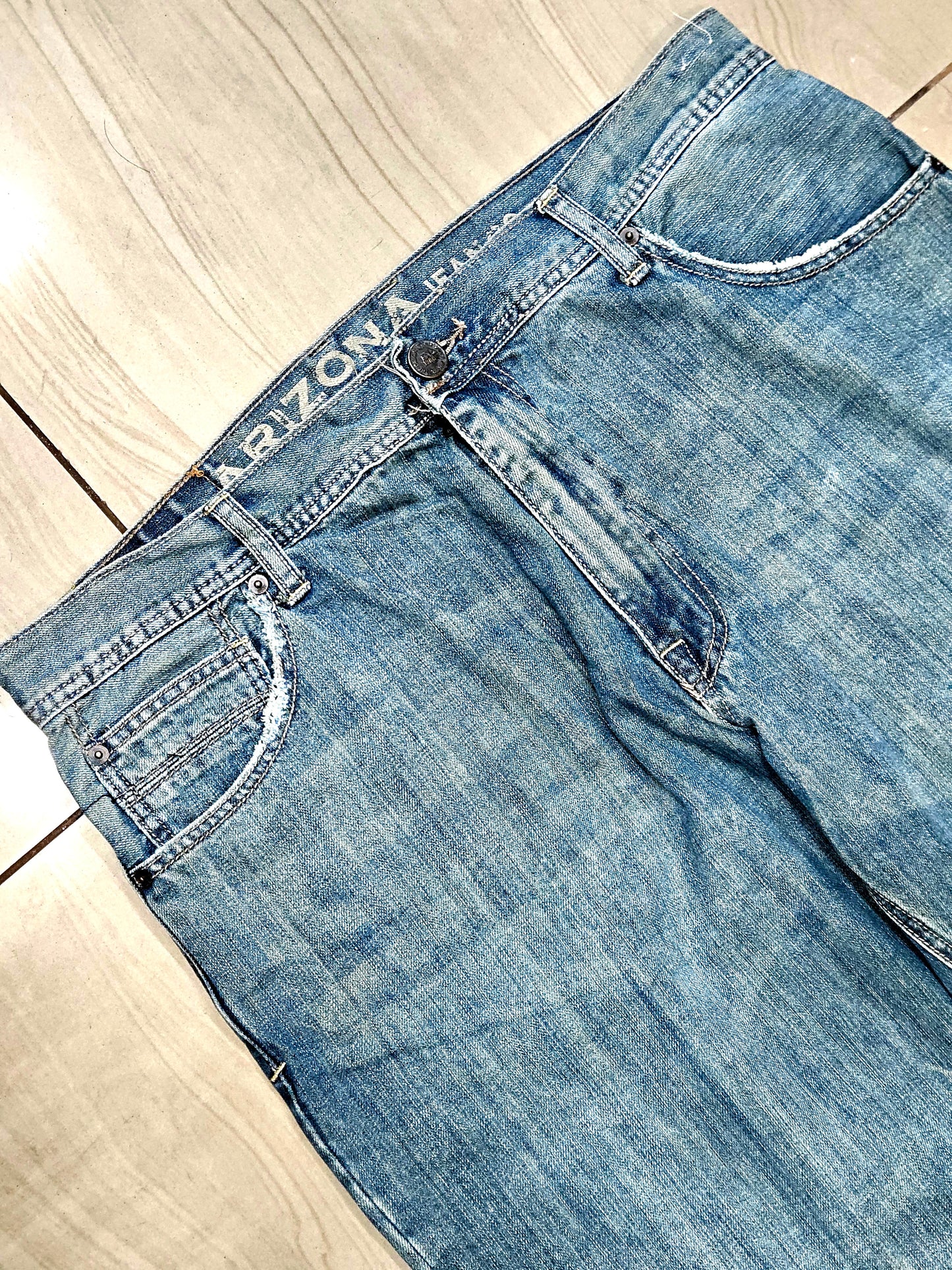 ARIZONA loose fit rugged jeans(MENS)