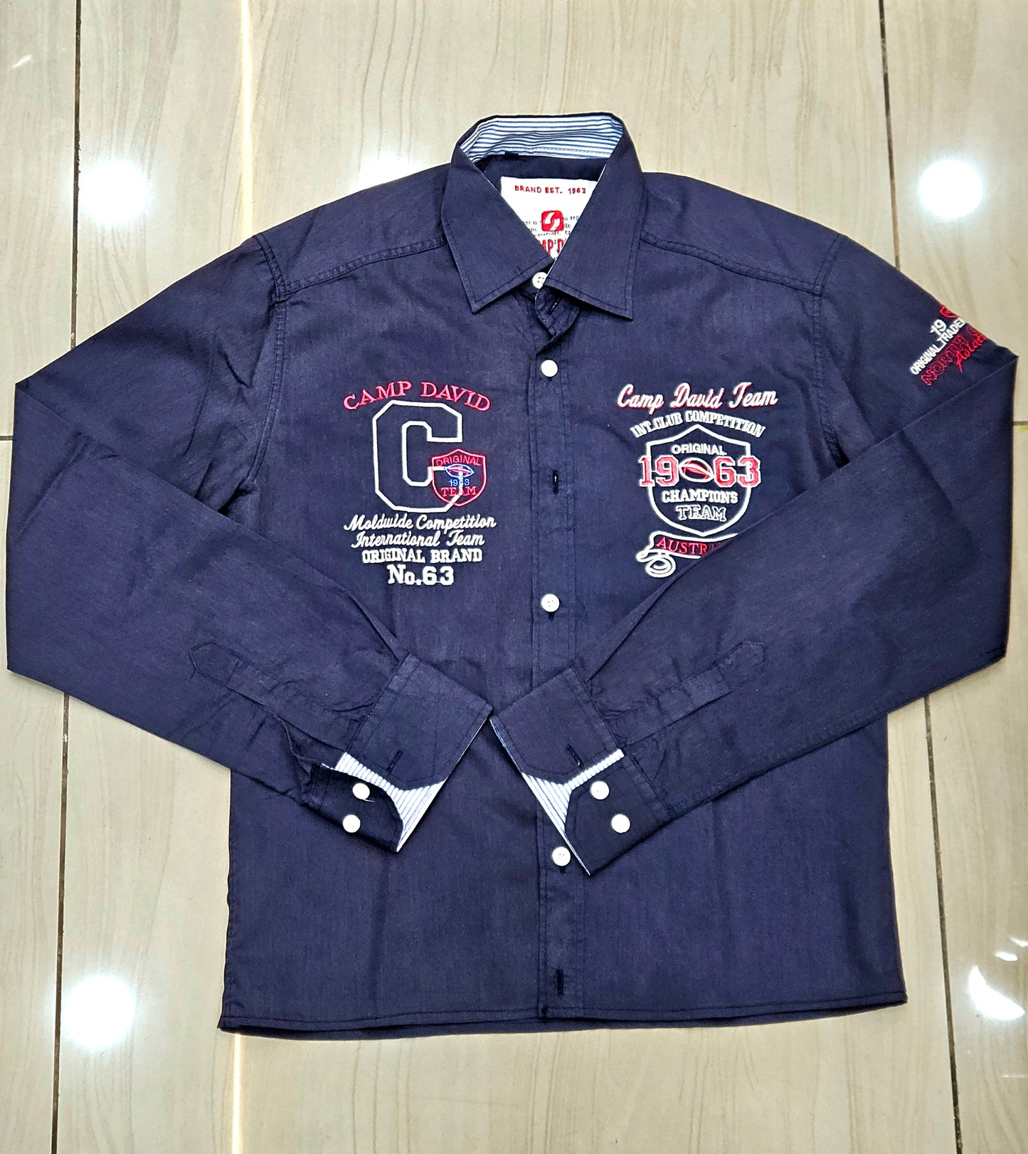 CAMP DAVID full sleeve shirt (MENS)