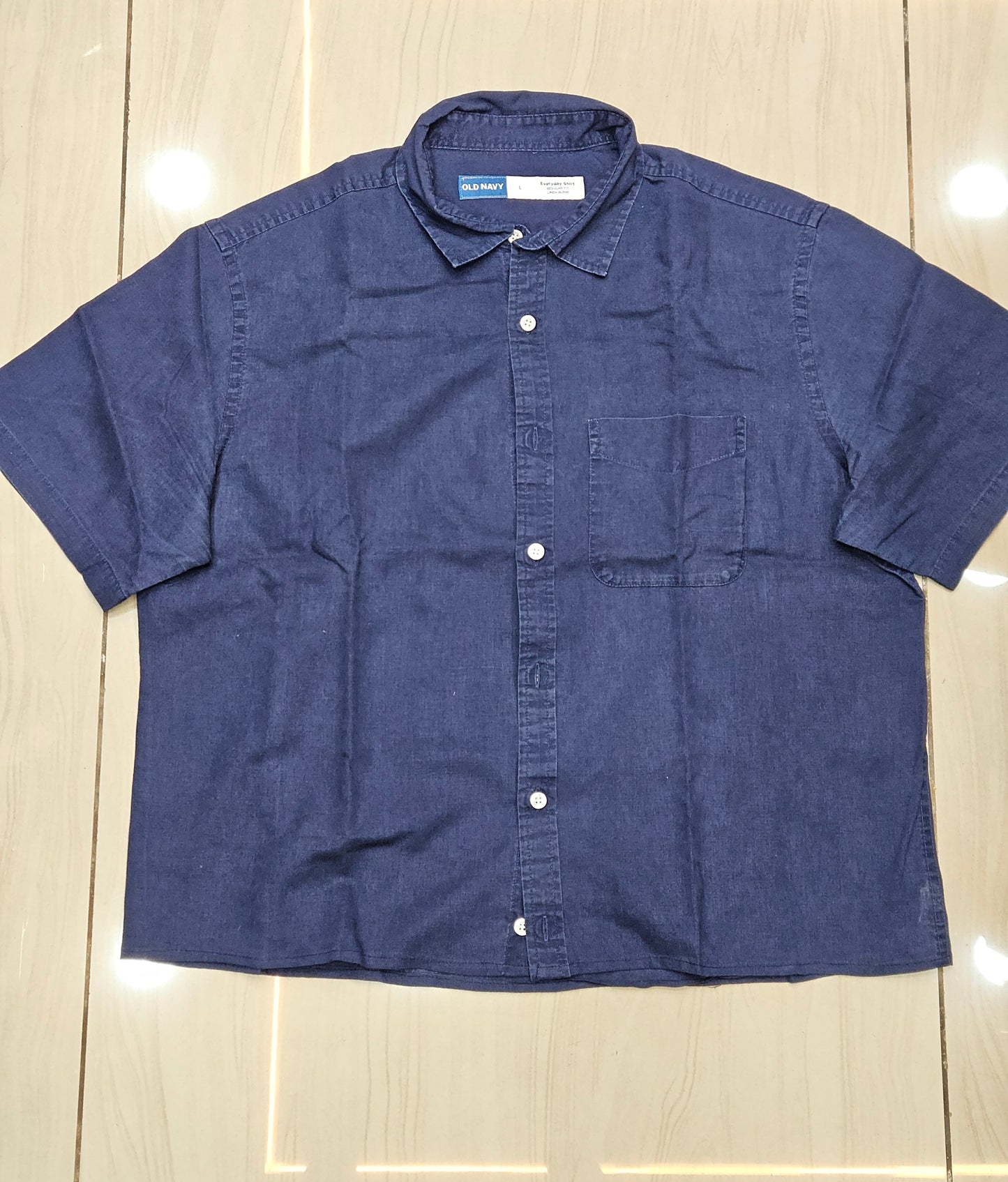 OLD NAVY regular fit half sleeve shirt (UNISEX)
