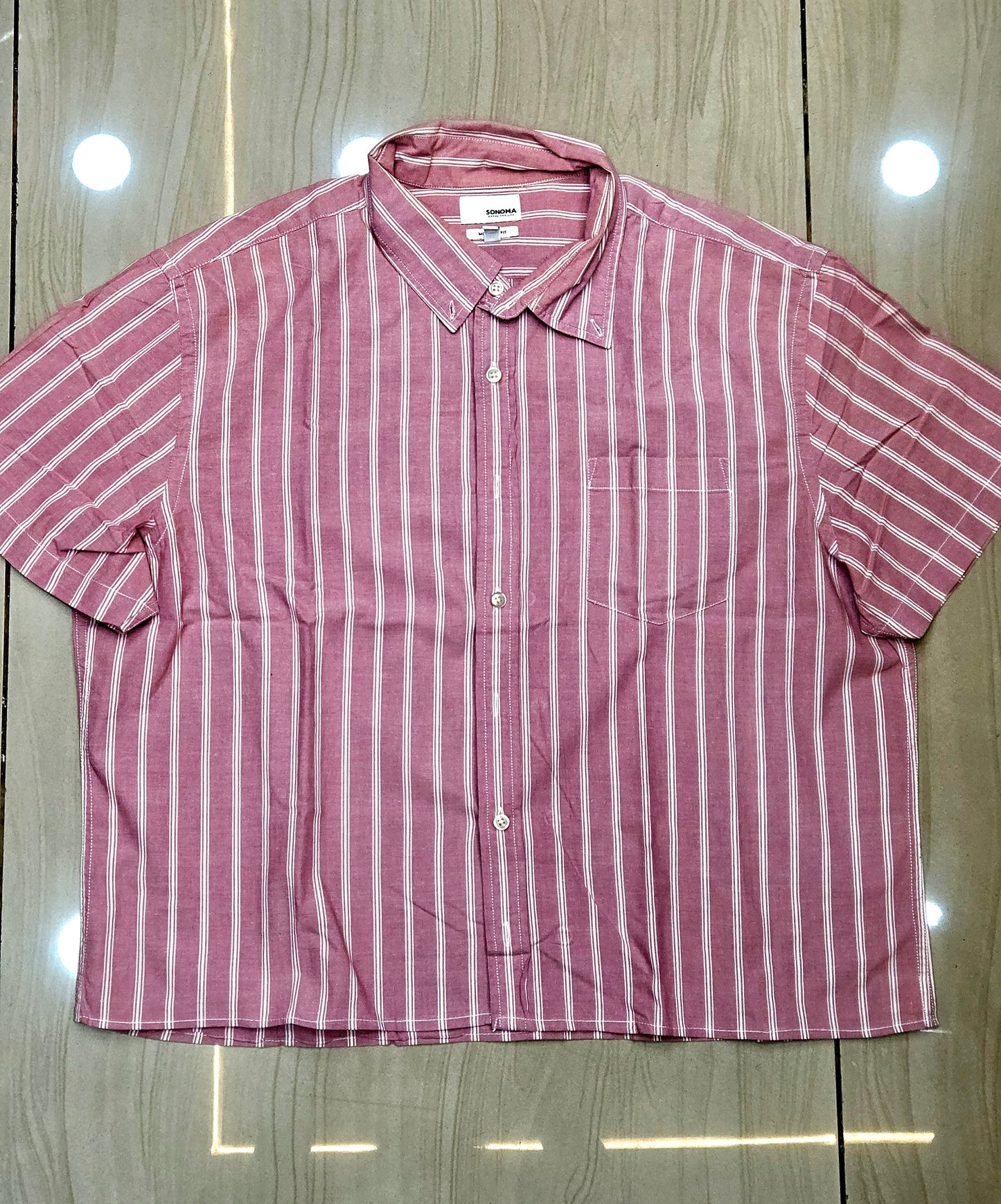 SONOMA modern fit half sleeve shirt (MENS)