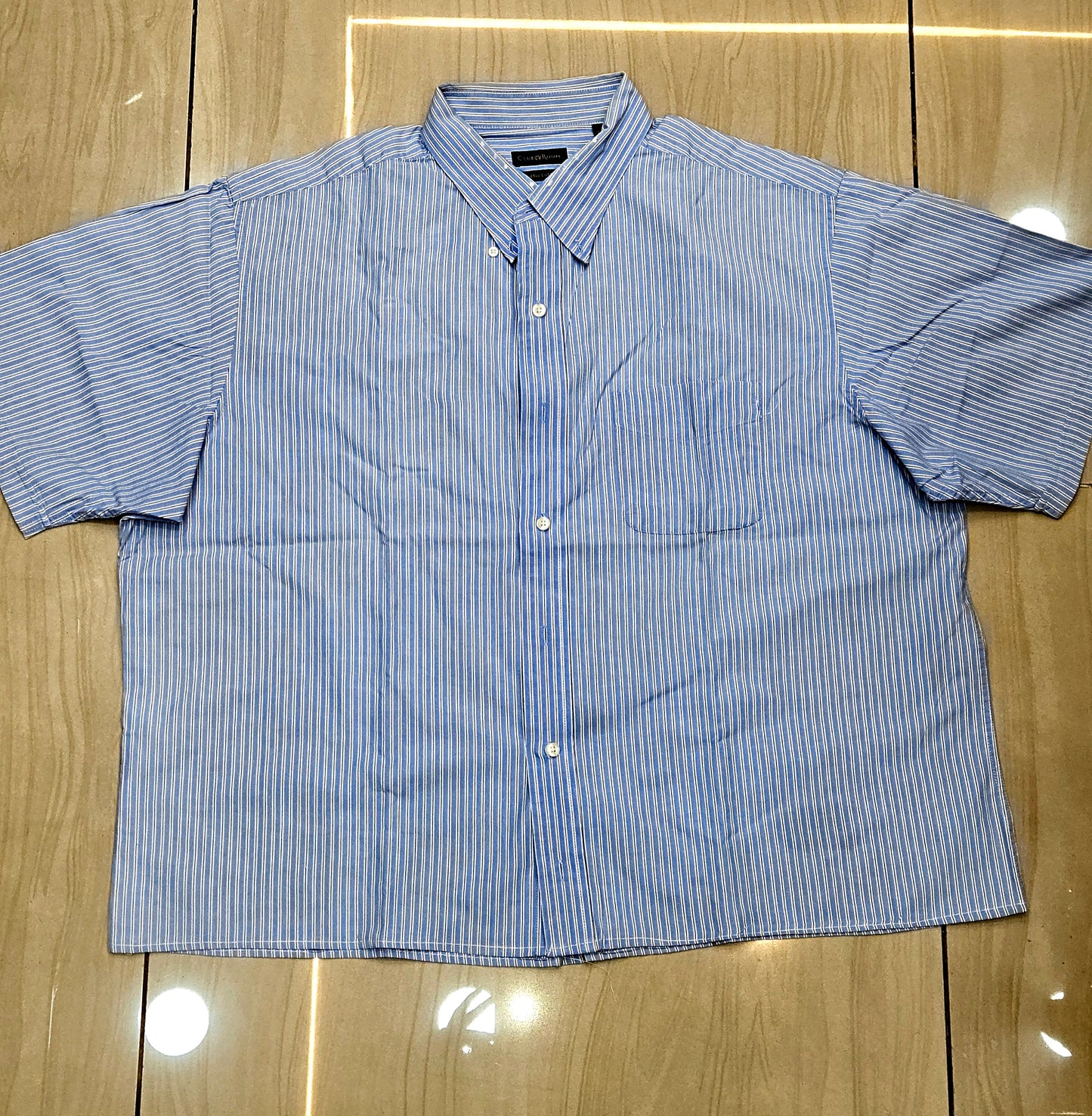 CLUB ROOM boxy fit half sleeve shirt (UNISEX)