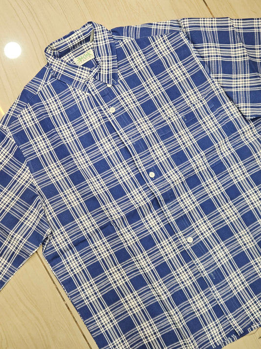 ASHCREEK boxy fit half sleeve shirt (UNISEX)